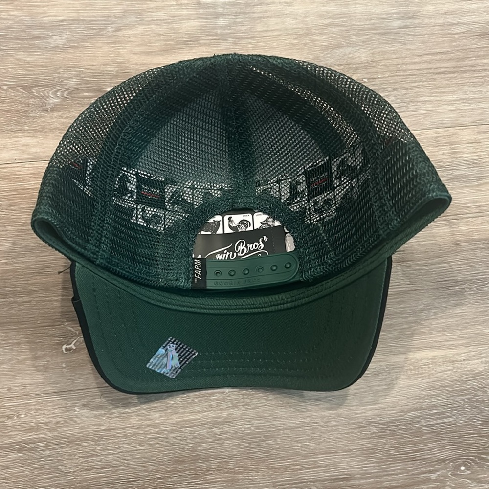 Green And Black Turtle Patch Cap - image 3